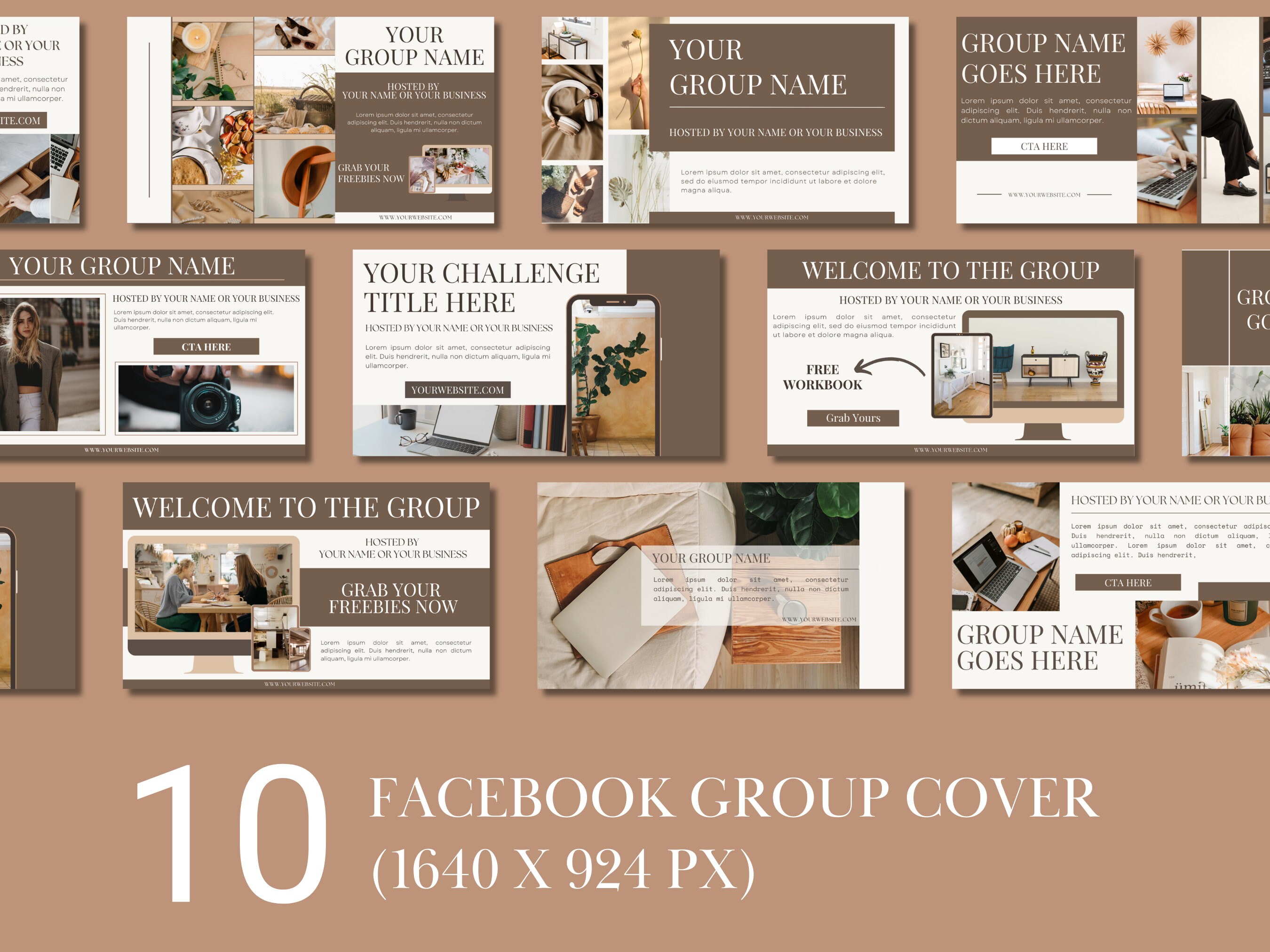 50 Brown Facebook Group Engagement Post Template for Course Creators ...