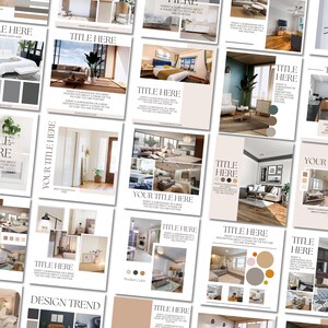 140 Interior Design Instagram Template for Instagram Post & Stories ...