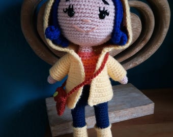 Coraline mellanstor docka