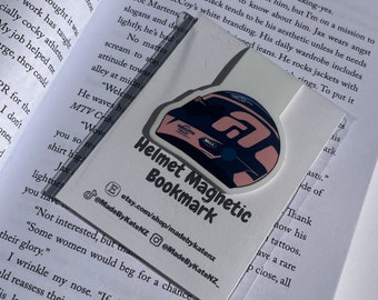 Alex Albon 2024 Helmet Magnetic Bookmark