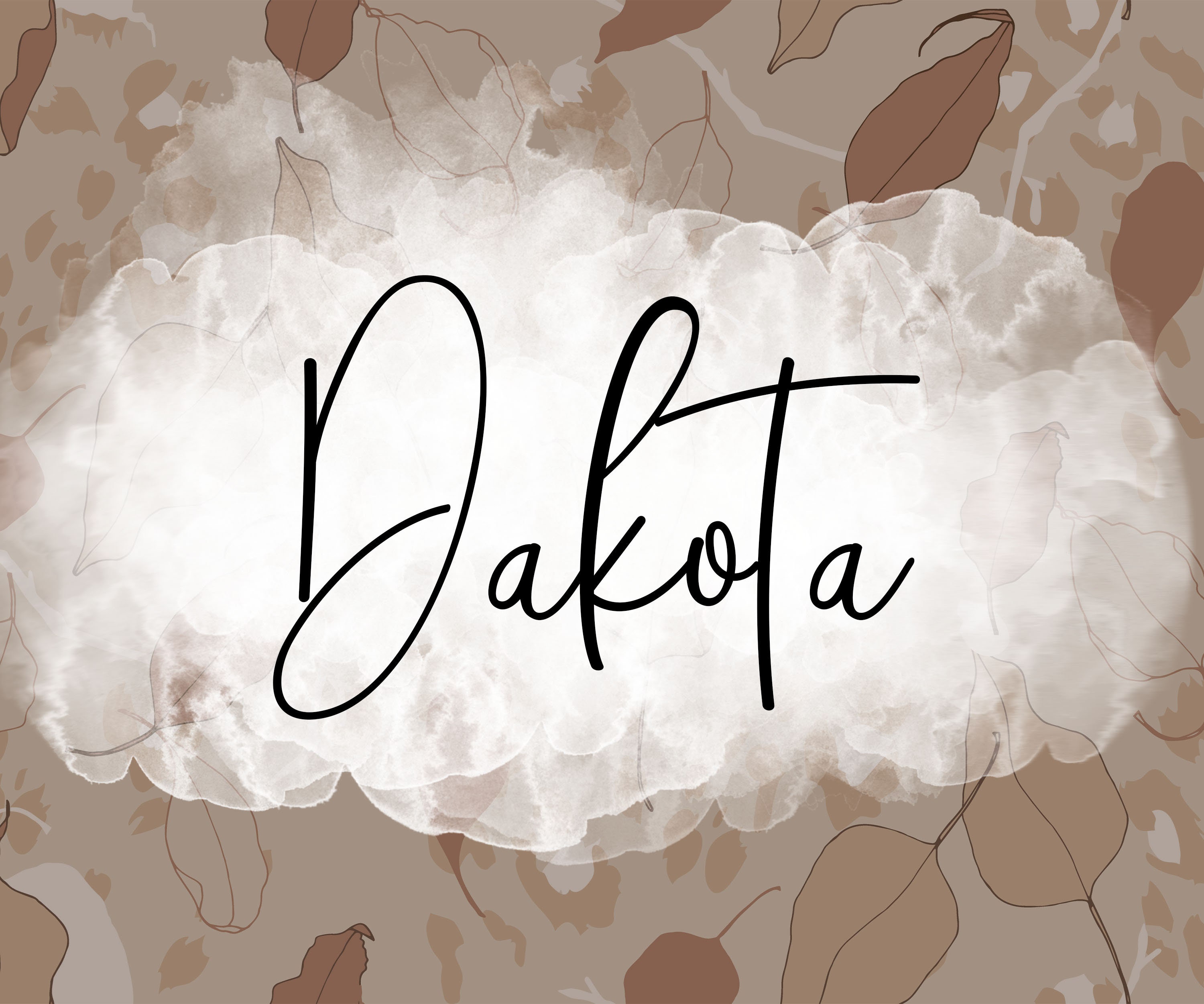 Dakota Font Calligraphy Font, Script Font, Farmhouse Font, Cricut Font