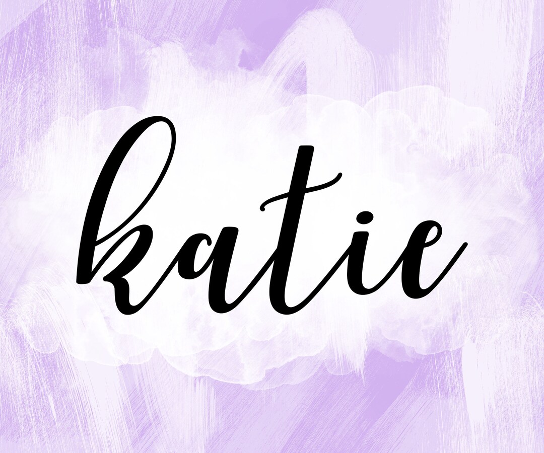 Katie Font Calligraphy Font, Script Font, Farmhouse Font, Cricut Font