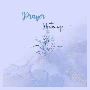 Prayer Write-up