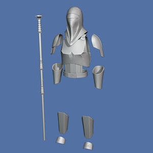 Shadow Guard Modle 1:12/18 Scale Force Unleashed Shadow Guard Unpainted Kit Star Wars ...