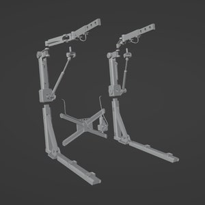 1:12/18 scale Fallout Power Armor Station Kit Nonpainted 3D printed kit
