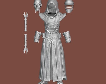 1:12 Scale Eighth Brother Inquisitor Figure Kit Star Wars Rebels