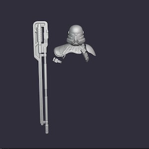 1:12/18/6 Scale Purge Trooper and Electro Hammer Battlefront 3D printed upgrade Kit Star Wars Black Series