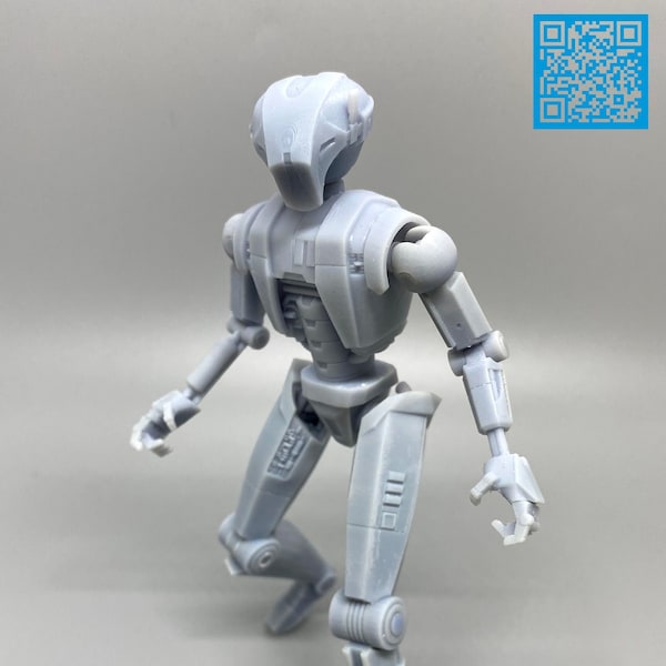 1:12 scale HK-47 KOTOR Black series scale figure kit