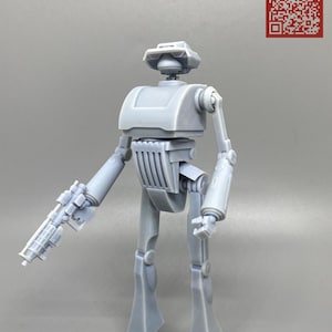1:12 scale TX Series Tactical Droid Clone Wars Figure kit Star Wars Black Series