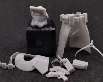 1/12/18/10 scale Clone Commander Bly Upgrade kit Star Wars Black Series Figure kit