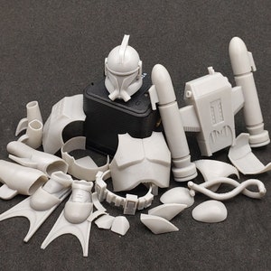 1:12 scale Scuba Clone Trooper Clone Wars Star Wars Black Series Figure kit
