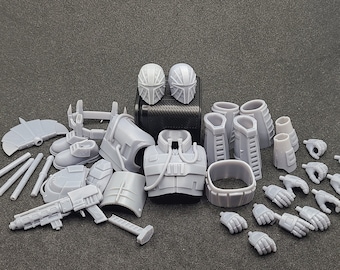 1:12/18/6 Scale Mandalore the Ultimate figure Kit Star Wars Black Series