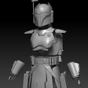 1:12 Scale Ursa Wren Armor Star Wars Black Series