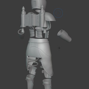 1:12/18/6 Rook Kast Star Wars Clone Wars Figure Kit Star Wars Black ...