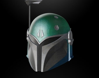 Casque Mandalorian Concept à l'échelle 1:12/18/6 Star Wars Black Series