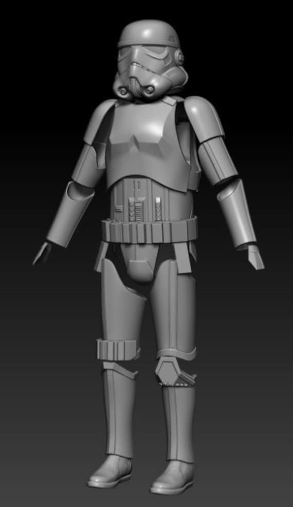 1:12 1/6 Scale Storm Trooper Armor Star Wars Black Series Figure