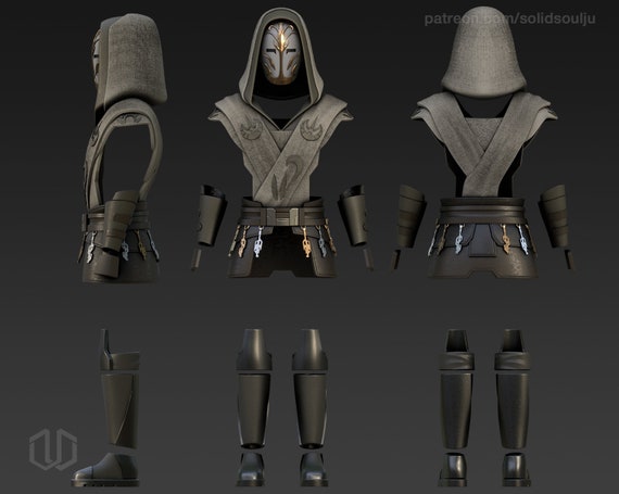 1:12/ 18/ 6 スケール ジェダイ テンプル ガード クローン ウォーズ