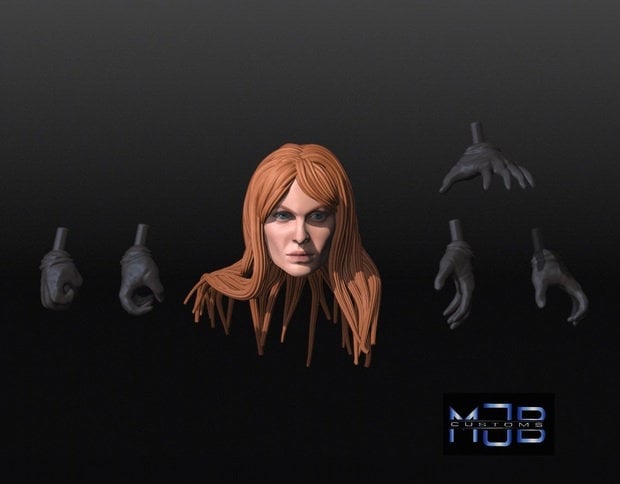 European Girl Head Sculpt 1/6 Scale Female Head Sculpt,European Girl ...