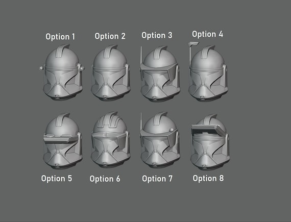 1:12/18/6 Phase 1 Clone Trooper Attack of the Clones Variety Pack