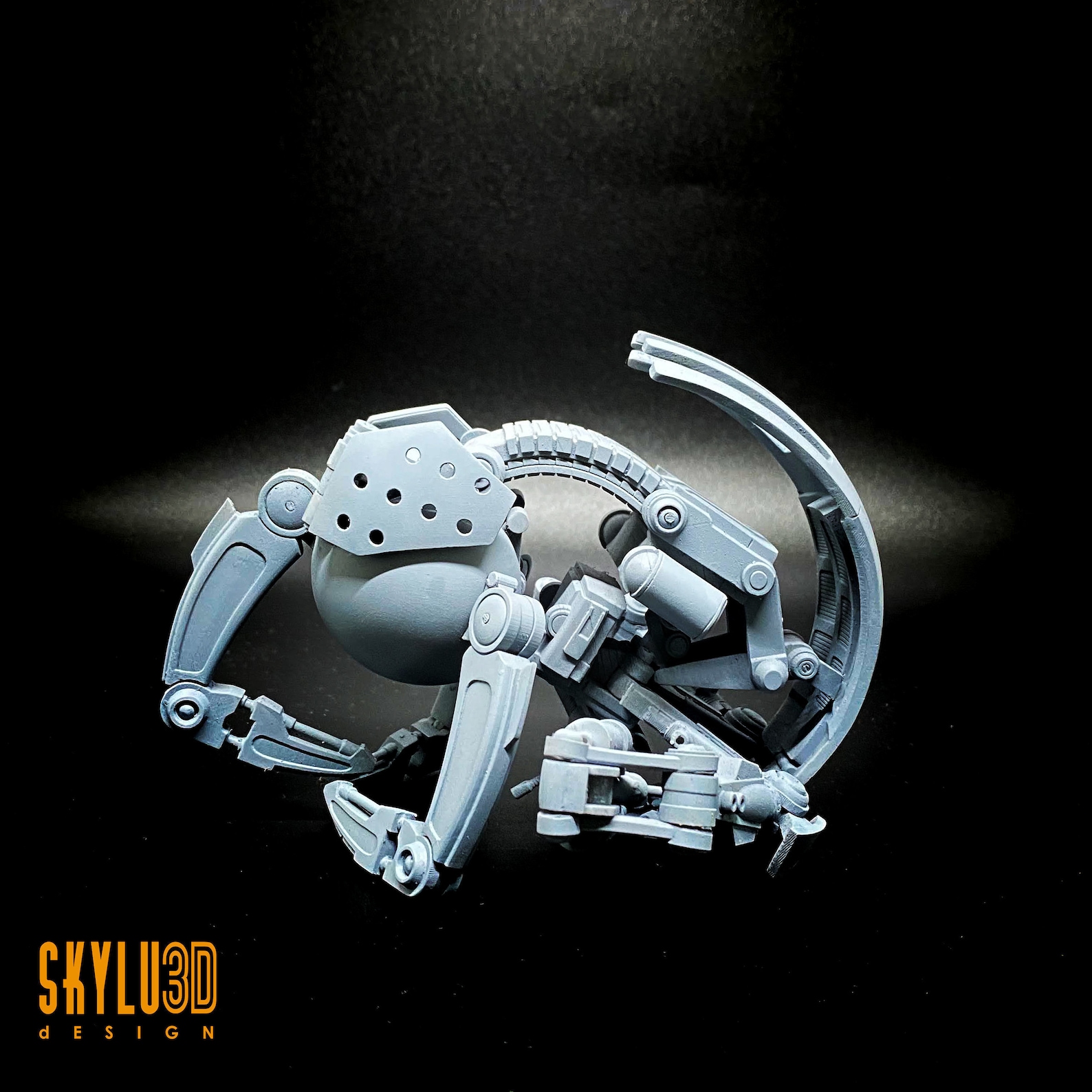 1:12 Scale Droideka Star Wars Black Series Scale - Etsy