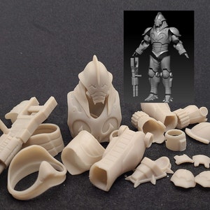 1:12/18/6 scale Durge Bounty Hunter Comic figure Kit Star Wars Black Series