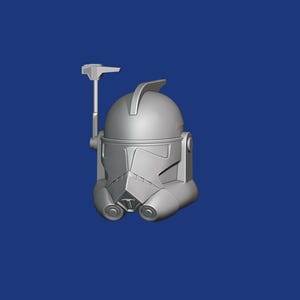 1:12/18/6 Scale Animated Style Arc Trooper helmet Unpainted 3D printed Phase 1.5 Star Wars Black Series
