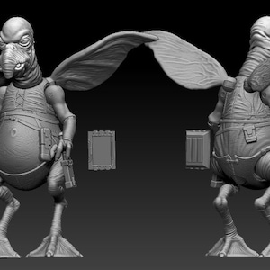 1:12 scale Watto Articulated Figure Star Wars Black Series scale
