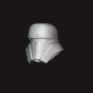 1:12/18/6 Imperial Tank Pilot Trooper Rogue One 3D printed Unpainted Helmet Star Wars Black Series