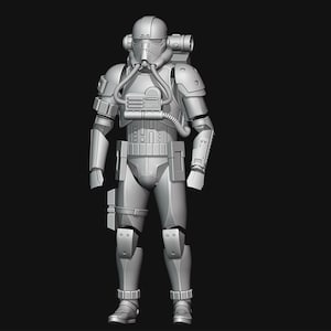 コマンドー・ドロイド（1:12スケール）ブラックシリーズ - Etsy 日本