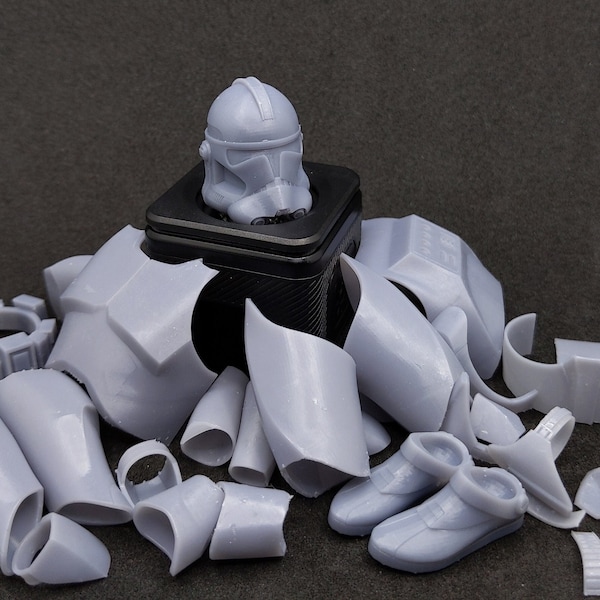 1:12/10 scale Clone Trooper armor Star Wars Black Series Figure kit