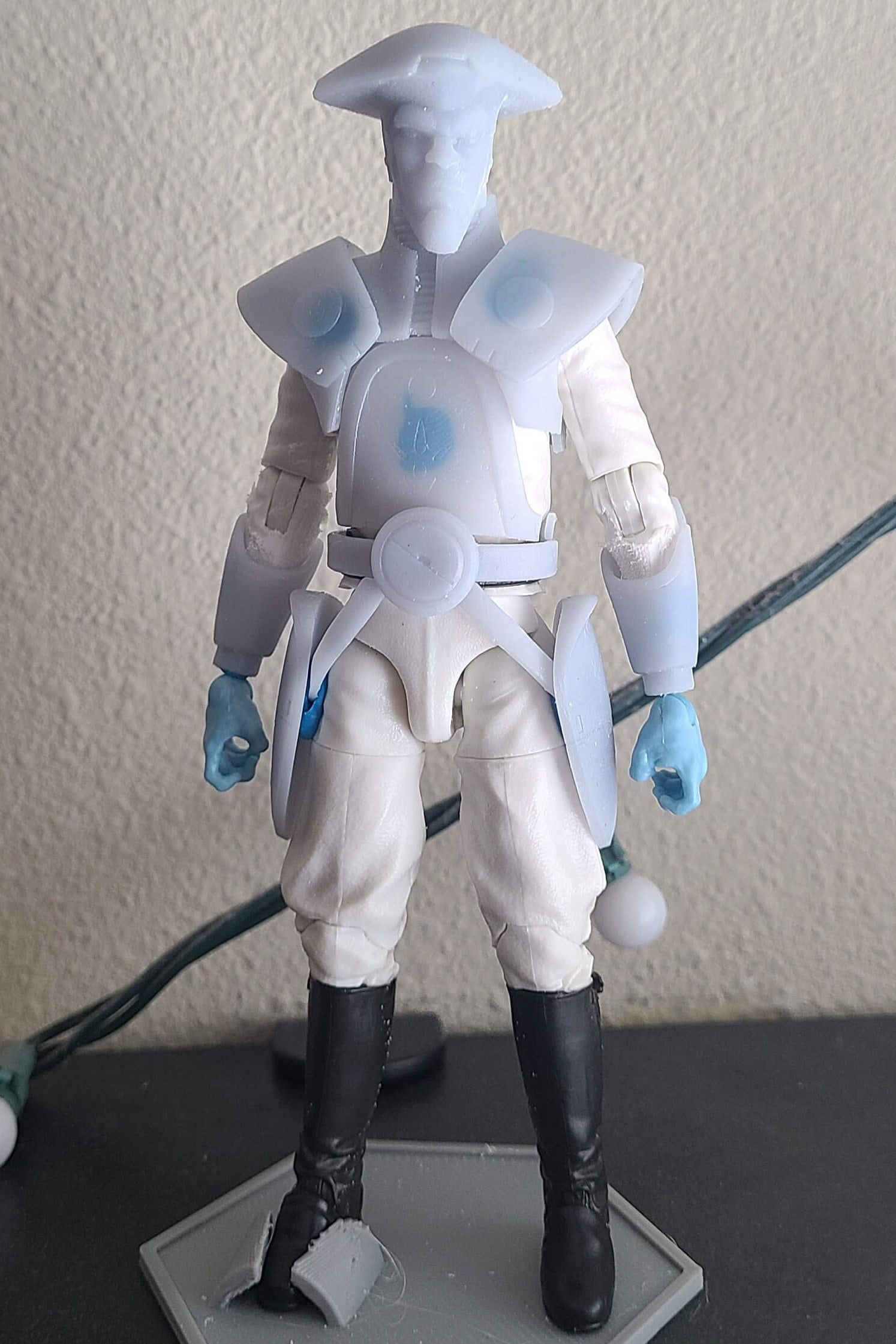 1:12 Scale 5'th Brother Inquisitor Upgrade Kit Star Wars Black
