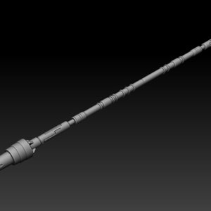 1:12/18/6 HK-87 Droid Spear 3D Printed Accessory Star Wars Black Series