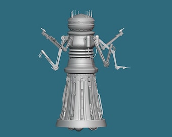 1:12/18 FX-9 Chirurgischer Assistent Droid Figurenbausatz unbemalt 3D gedruckt aus Star Wars Black Series