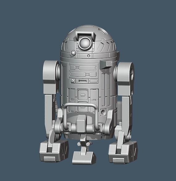1:18/12/6 R9-TR2 Astromech Droid Star Wars Visions 3D Printed Star