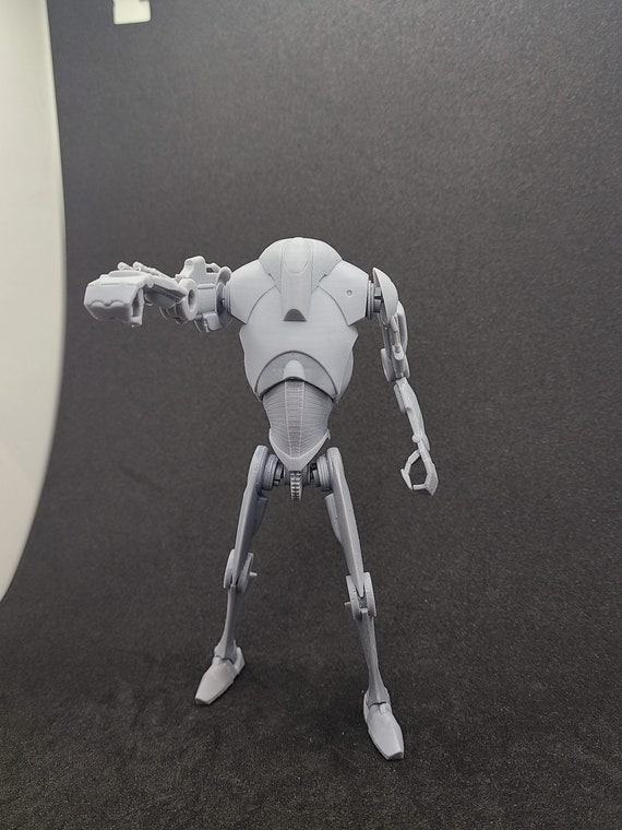1:12 Scale Super Battle Droid Star Wars Black Series Scale - Etsy