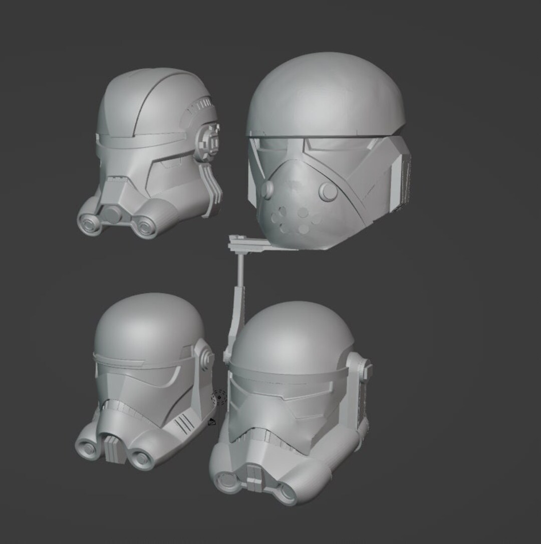 118 Scale Bad Batch Helmets Star Wars Black Series Etsy