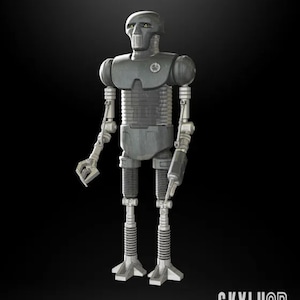 1:12/18/6 2-1B Chirurgischer Droid Droide unbemalte 3D Gedruckte Figur Star Wars Black Series
