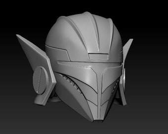 1:12/18/6 Scale Fourth Sister Inquisitor Helmet Star Wars Black Series