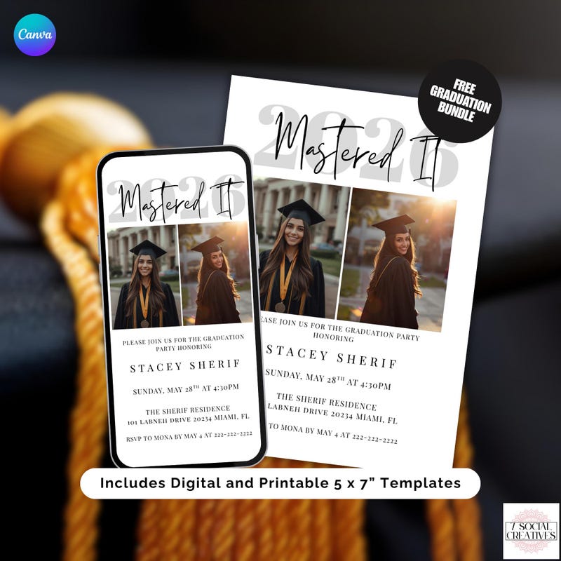 Digree Animation Invitation Degree - Etsy