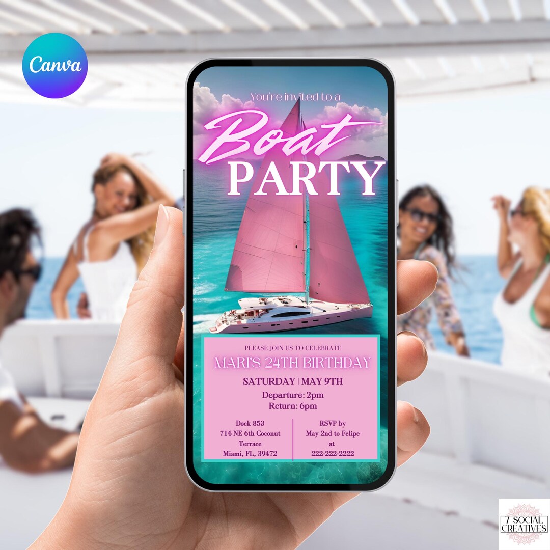 boat-party-invite-digital-animated-birthday-yacht-sailing-party