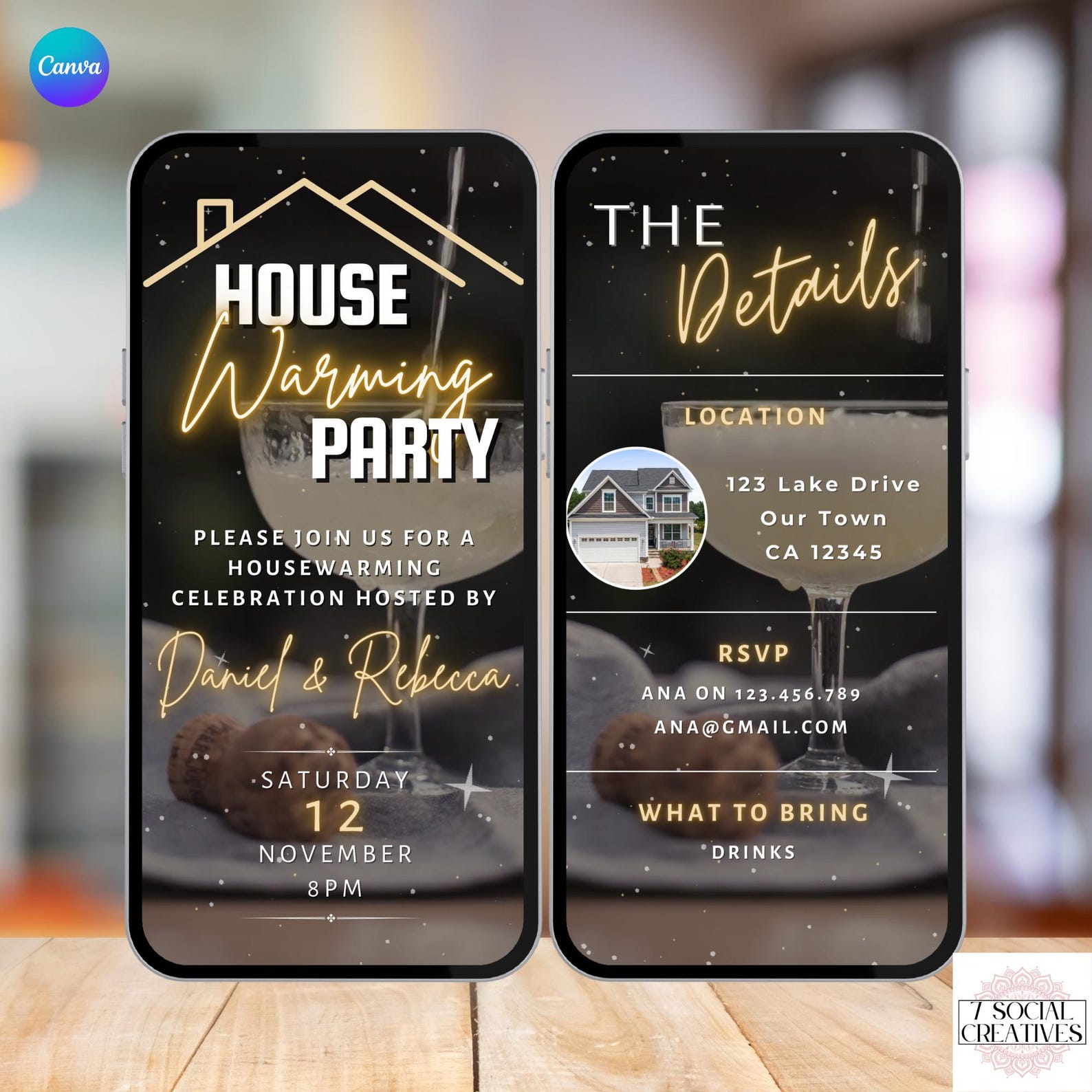 Housewarming Party Invitation. Digital Animated House Warming ...