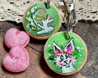 Easter keychain hand-painted, customizable