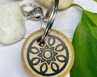 Mandala keychain