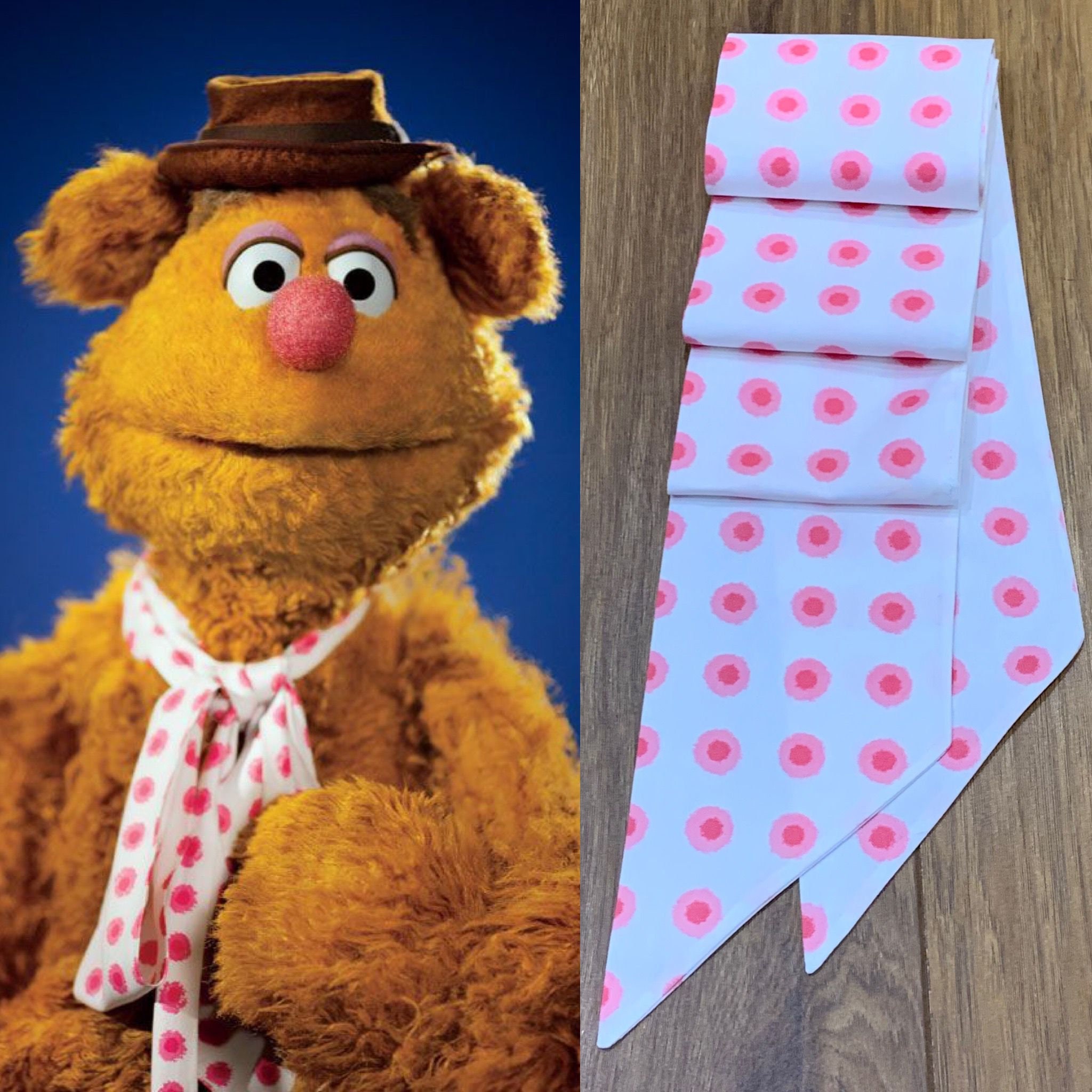 Muppets Fozzie Bear Neck Tie Replica Etsy