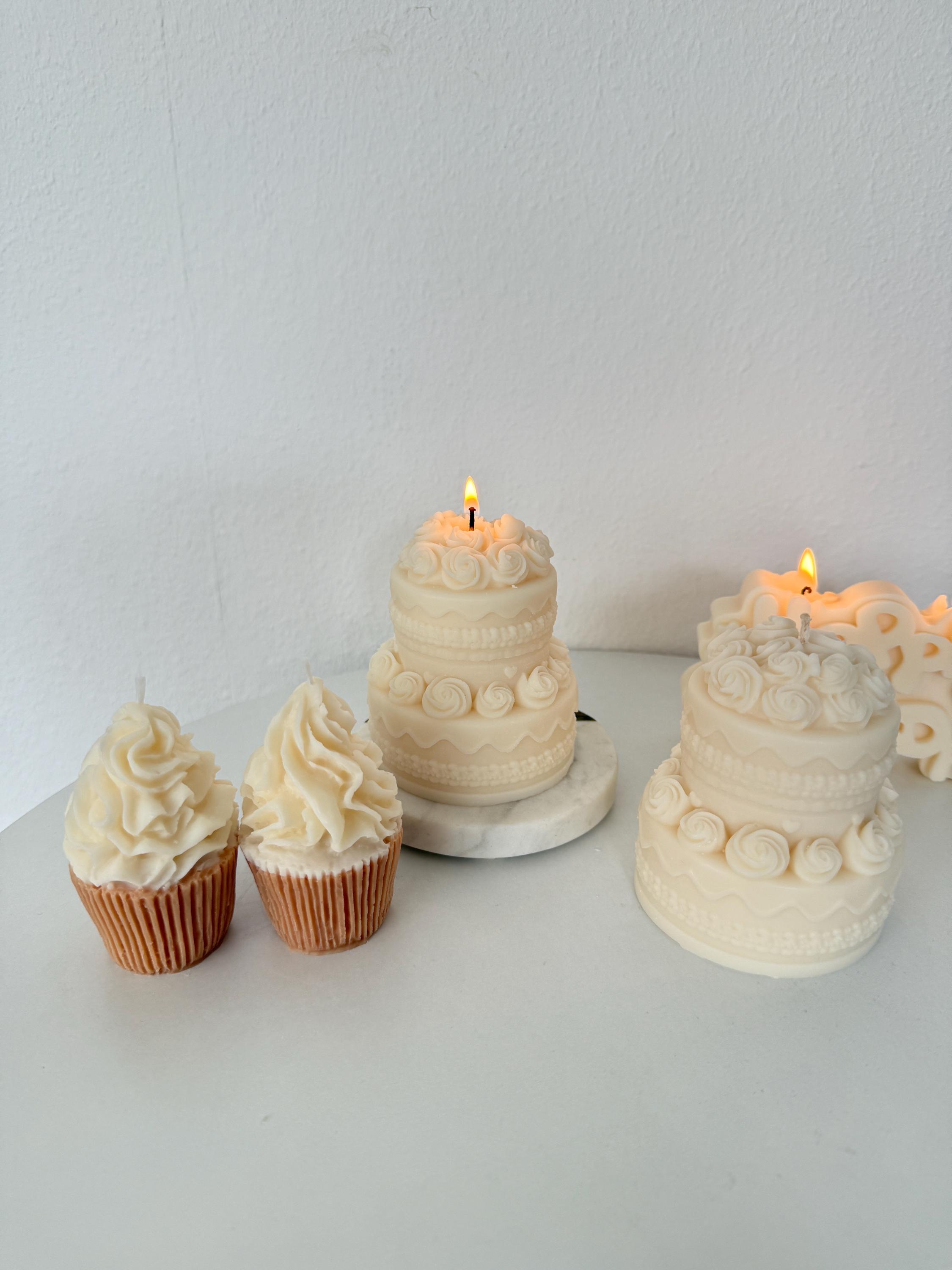 Baked With Love Fußball-Kerzen | 5 Stück, Ca. 7 Cm Hoch | Cupcake-Dekoration & Kuchenkerzen | Lebensmittelecht