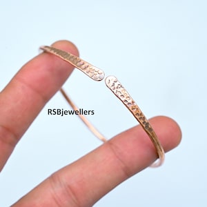 Solid Copper Bangle, Handmade Women Bangle, Adjustable Cuff Bangle, Festival Bangle, Beautiful Bangle Wedding  Bangle, Popular Gift Bangle,
