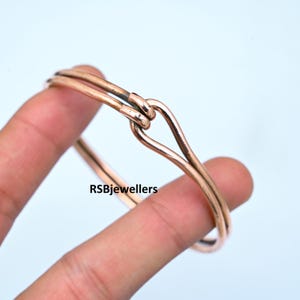 Solid Copper Bangle, Handmade Women Bangle, Beautiful Bangles, Adjustable Bangle, Promise Bangle, Pure Copper Bangle, Popular Gift Bangle,
