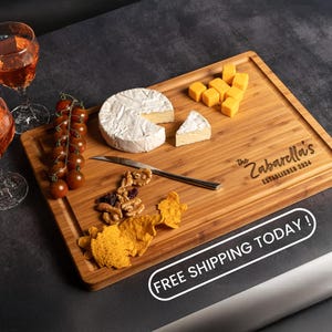 Personalized Cutting Board, Wedding Gift, Housewarming Gift, Charcuterie Board, Gift for Home, Bridal Shower Gift, Unique Mothers Day Gift