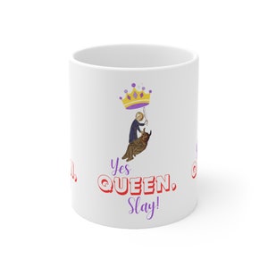 Catholic Gift. Catholic Mug. Virgin Mary Mug. Ceramic Mug 11oz