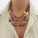 see more listings in the Three Row Necklaces section